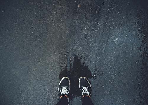 las vegas person wearing pair of black sneakers united states
